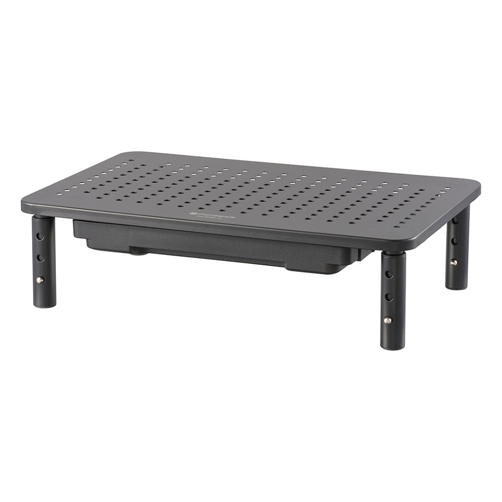 ディスプレイスタンド(高さ3段階調節/13~32インチ適用/最大荷量20kg/ブラック)_01-7227_OA-SDS01-K_OHM(オーム電機)